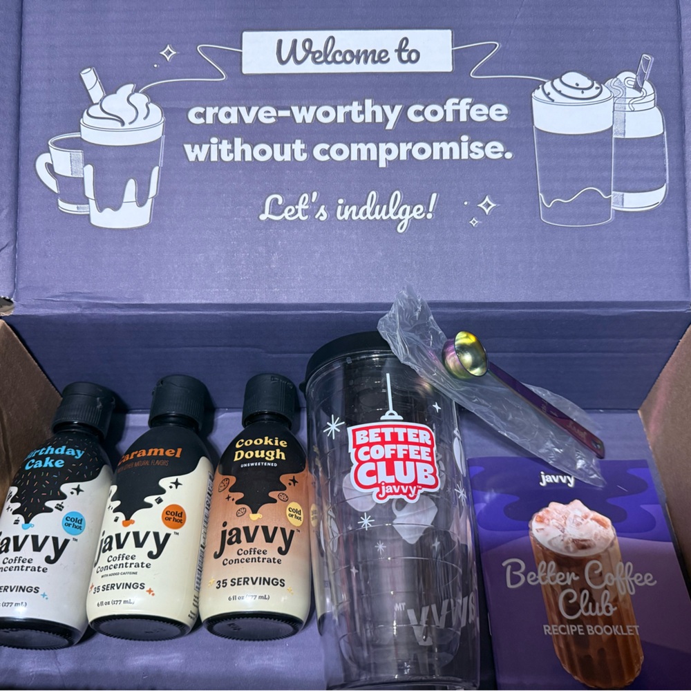 Javvy Coffee Concentrate Trio with Tumbler